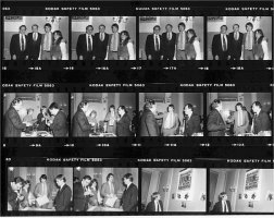 Lee, Dave, RV and DM at the Return of the Man From UNCLE press conference